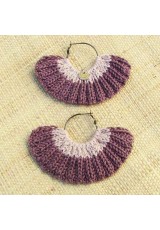 Boucles d'oreilles éventail