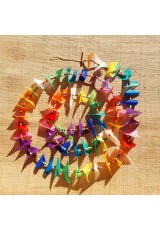 Guirlande tissu de spinnaker et perles à repasser n°1