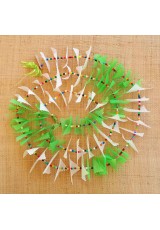 Guirlande tissu de spinnaker et perles multicolores n°46