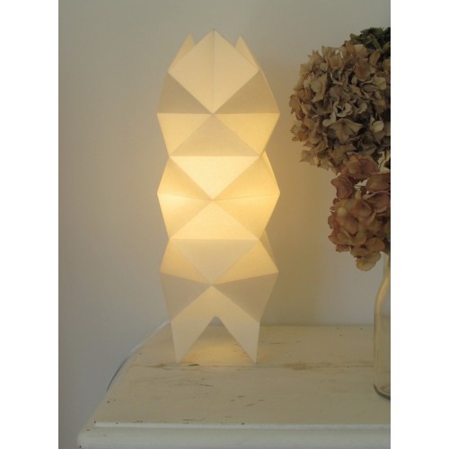 Lampe Origami carr&eacute;s