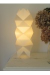 Lampe Origami carrés